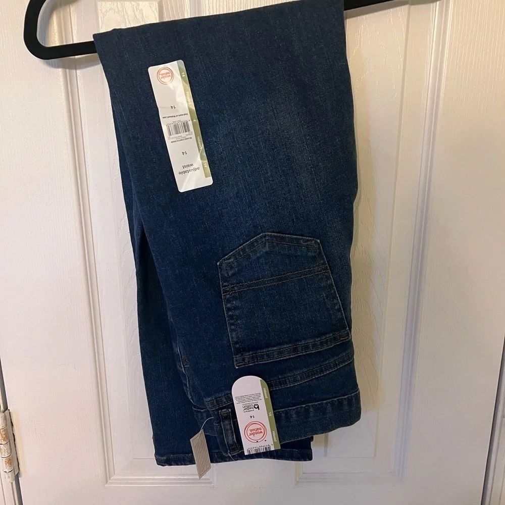 Wonder Nation Dark Blue Denim Jeans Kids size 14